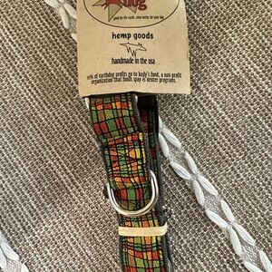 Earthdog Hemp Dog Collar